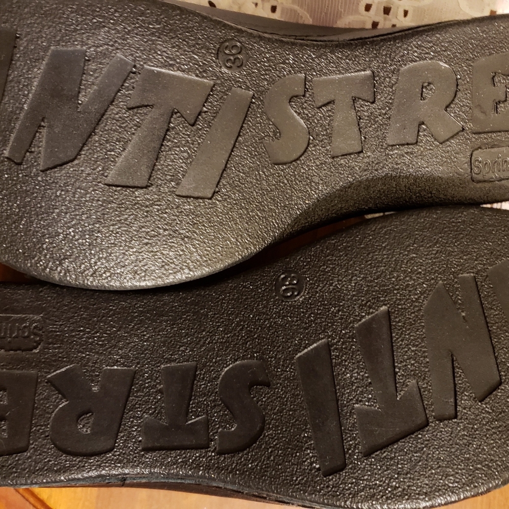 New Black SpringStep Sandals - Picture 4 of 10